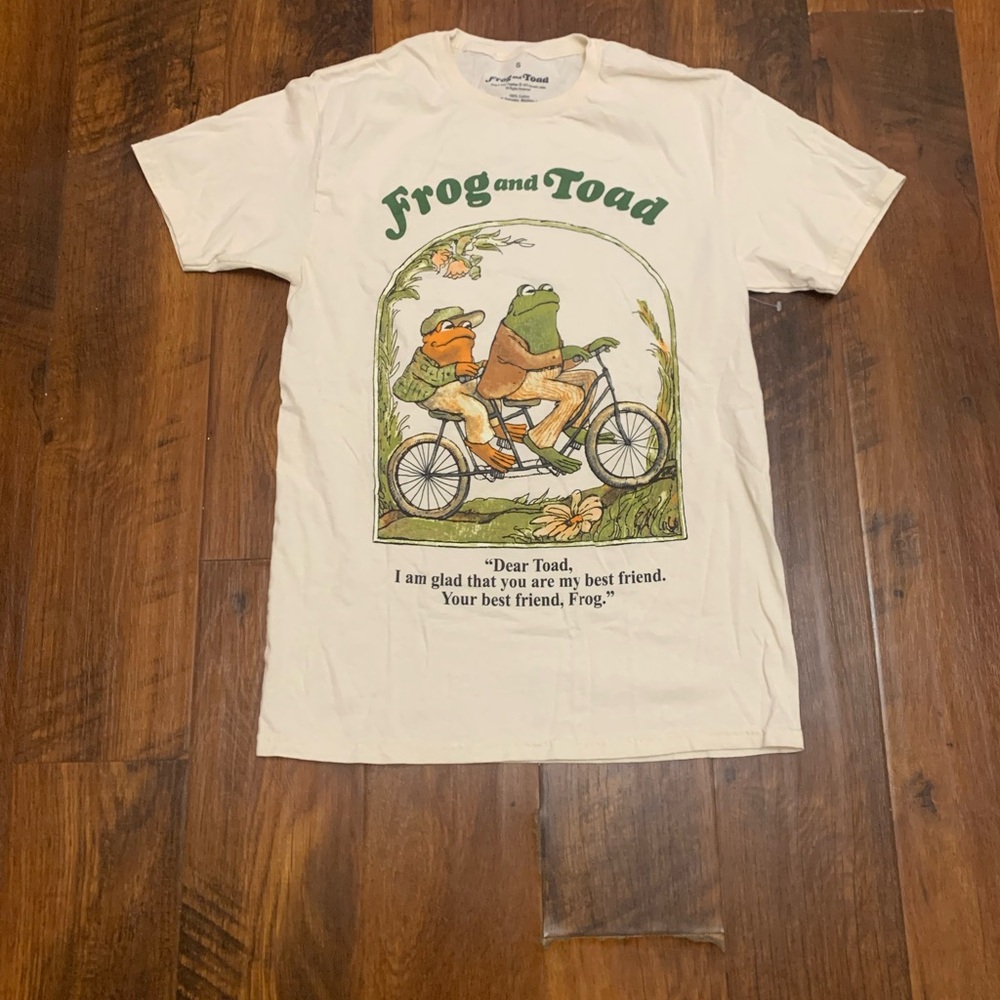 Frog and Toad Kids Cream T-Shirt
